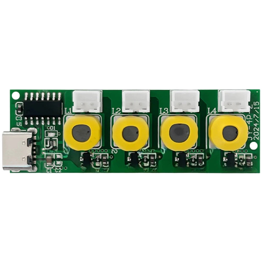 4-Head Mist Module with PH2.0 Connectors and 25cm Cables for DIY Setup