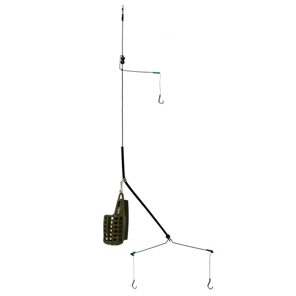 Feeder Basket Baits Cage Hook Set for Carp Fishing Tackle Box