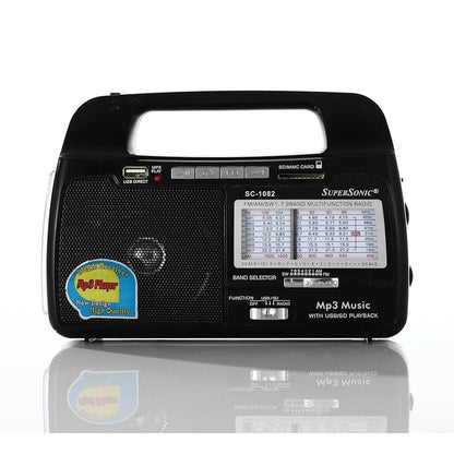 SuperSonic SC1082 Radio Receiver for AM/FM/SW (Used)
