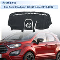 Dash Cover for Ford EcoSport (2018–2022) - Polyester Gray