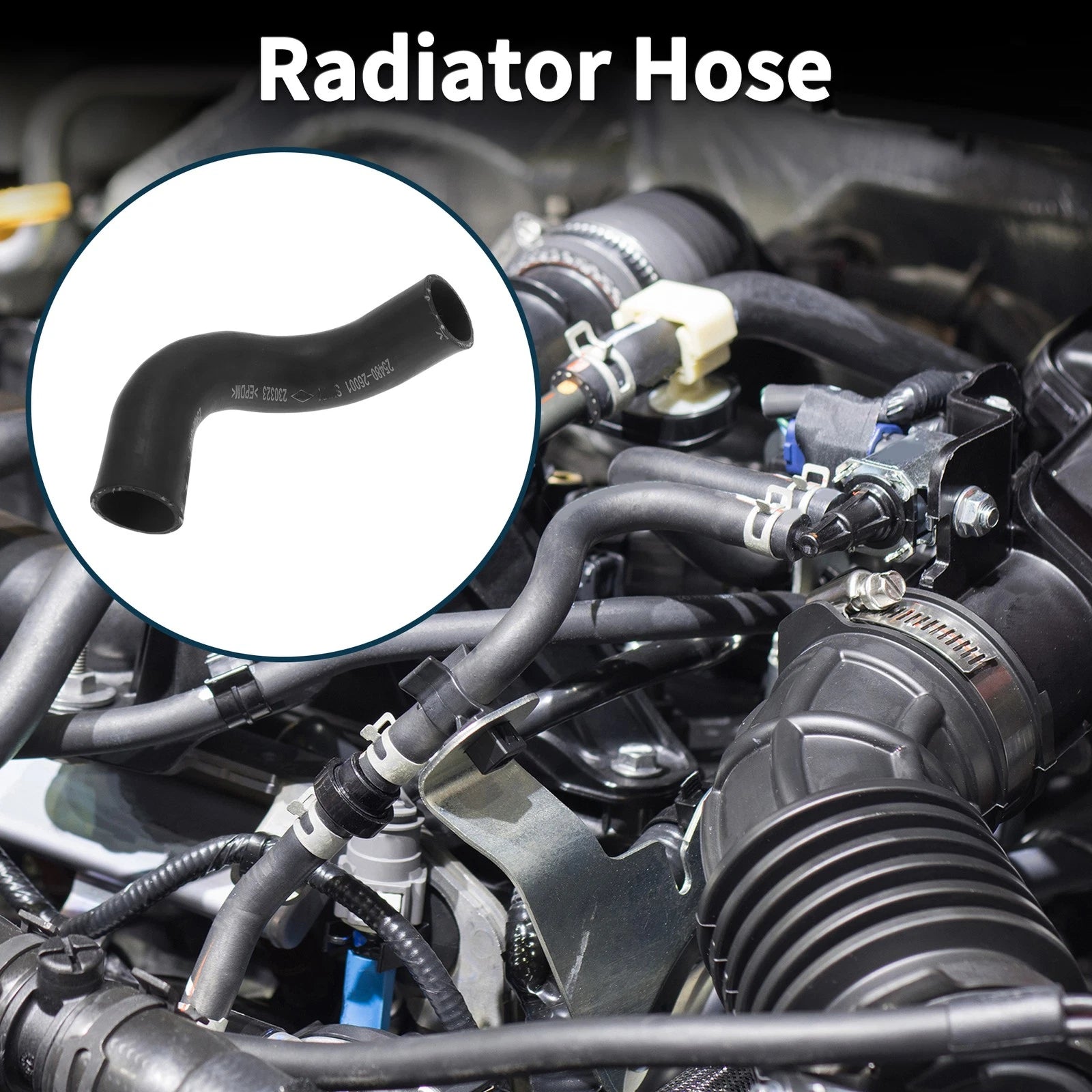 Radiator Hose OEM Replacement for Hyundai Elantra 2000–2006 Rubber Pipe