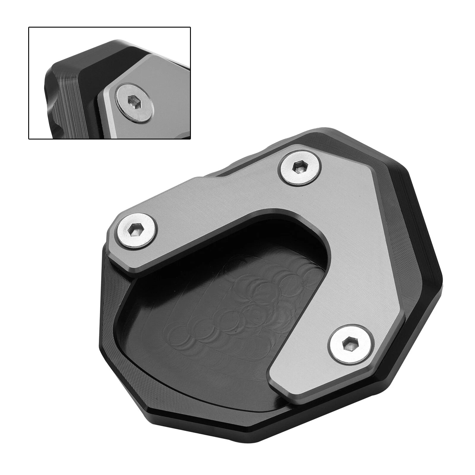 Kickstand Enlarger Plate Pad for Honda XL 750 Transalp CB750 Hornet (2023–2024)