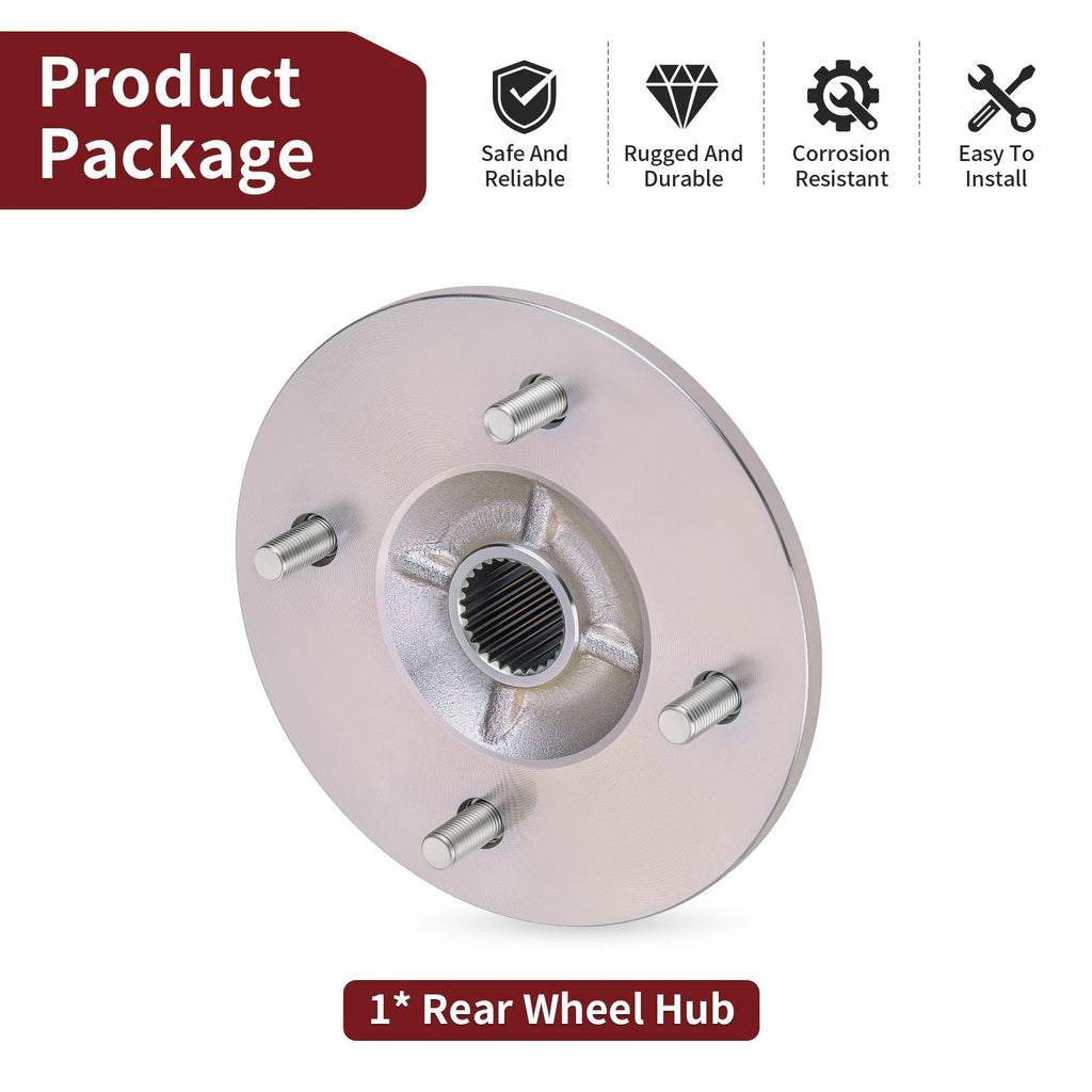 Rear Wheel Hub for Yamaha Grizzly 350 YFM350 IRS (2007–2011) 1D9-F532E-01-00
