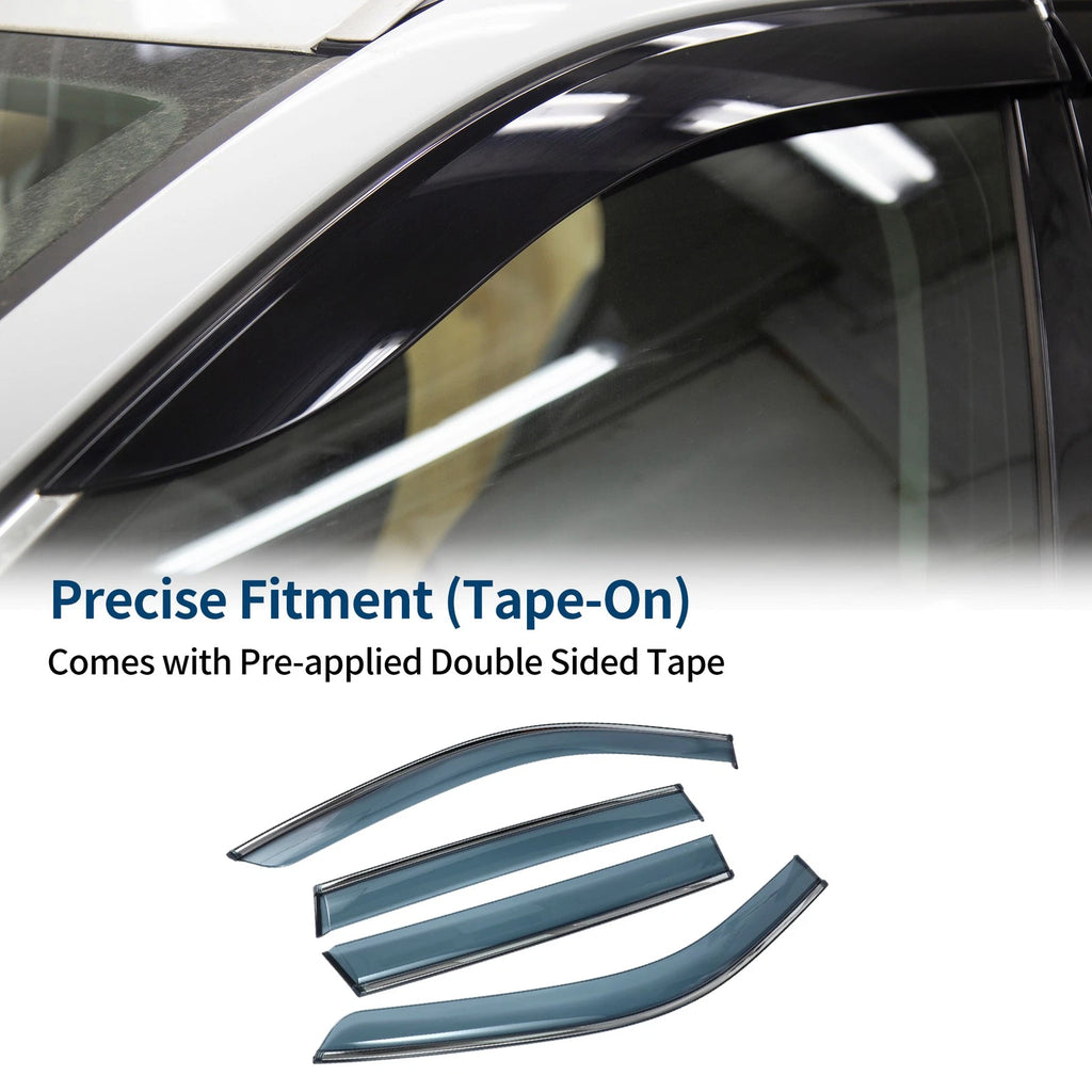 Car Window Deflectors Side Window Vent Visors 1 Set for Honda CR-V (2023–2024)