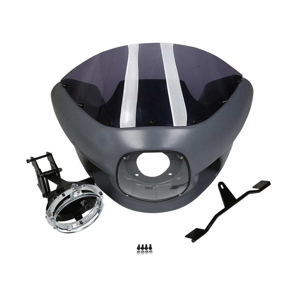 Front Upper Headlight Fairing for Harley Dyna Low Rider FXDL (2006–2017)