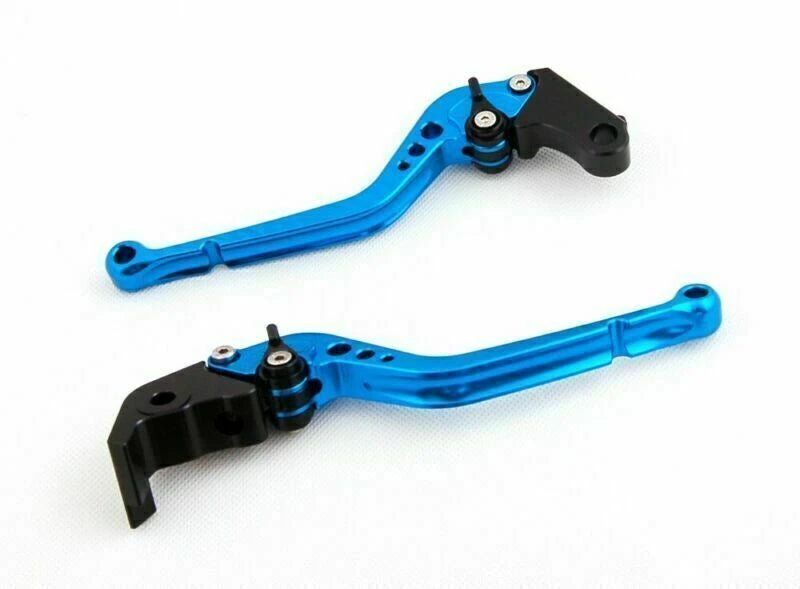 Long Brake Clutch Levers for Honda CBR929RR (2000–2001) Blue T9