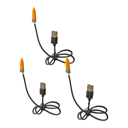 USB 5V LED Flame Lamp for Party Cafe Bar Ambient Lighting
