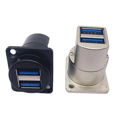 D Type Connector USB 3.0 Panel Mount for USB 3.0 (No Part Numbers)