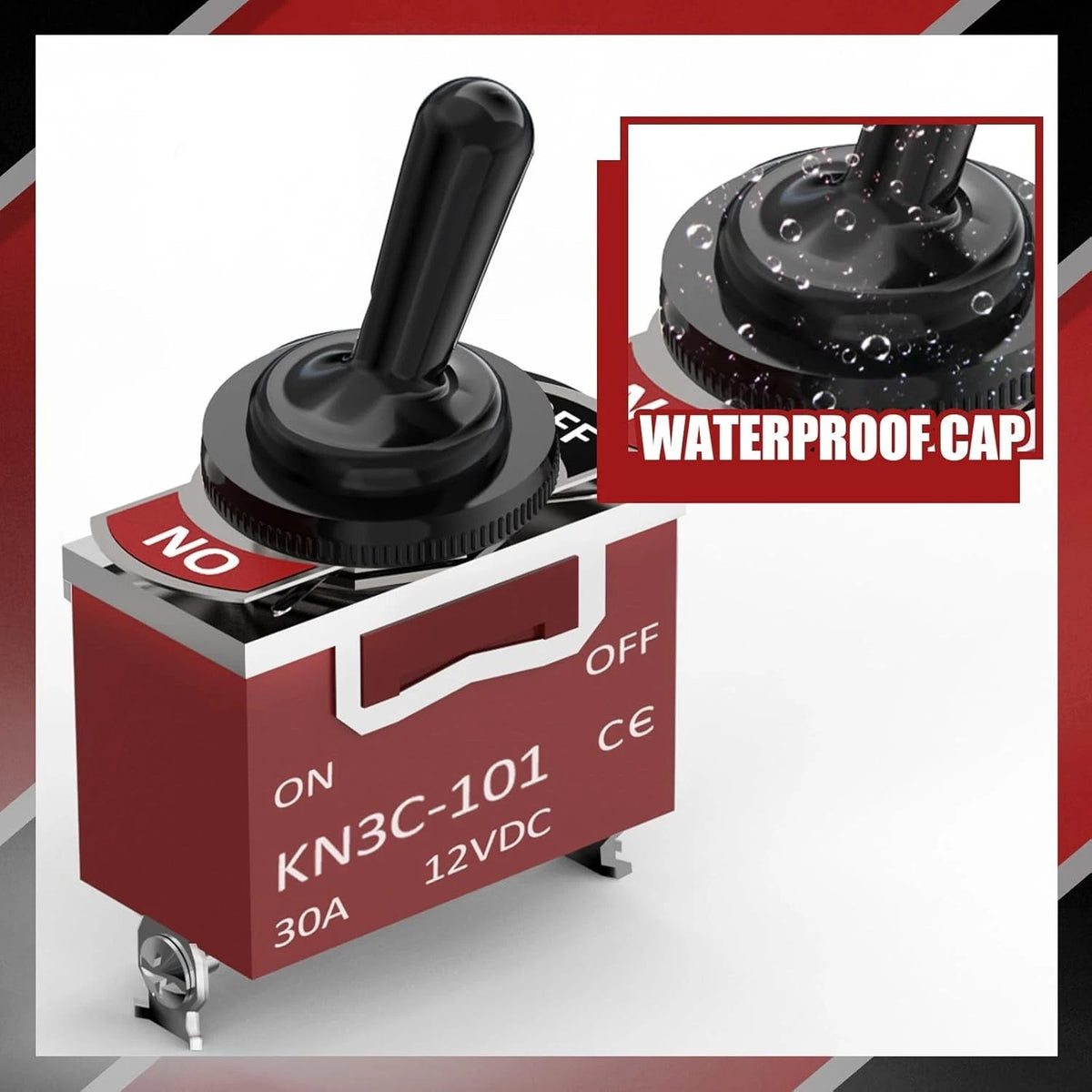 SPDT Switch for Easy Installation (Mechanical Operation, Screw Terminal)