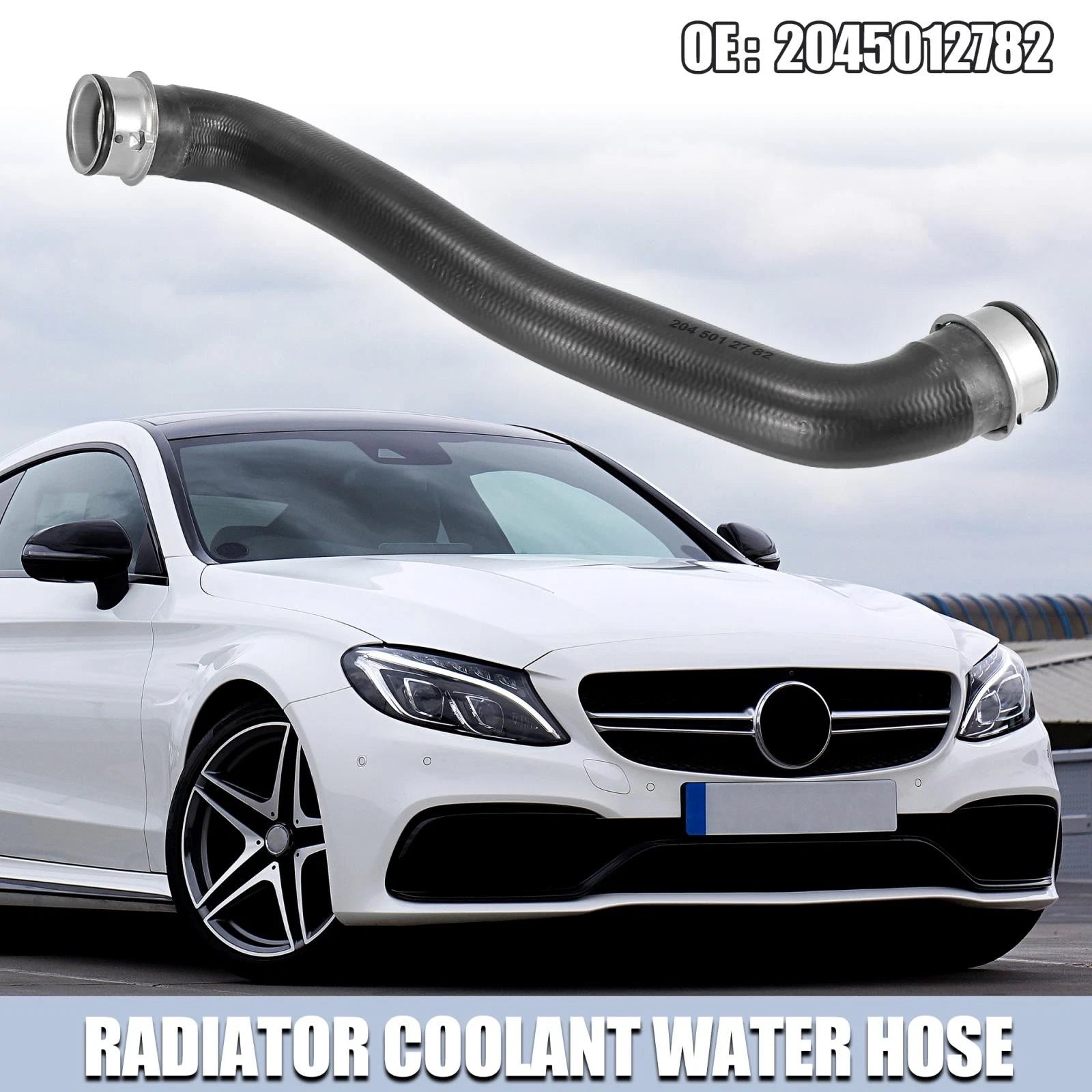 Upper Radiator Coolant Hose Replacement for Mercedes-Benz GLK350 E350 (2010–2015)