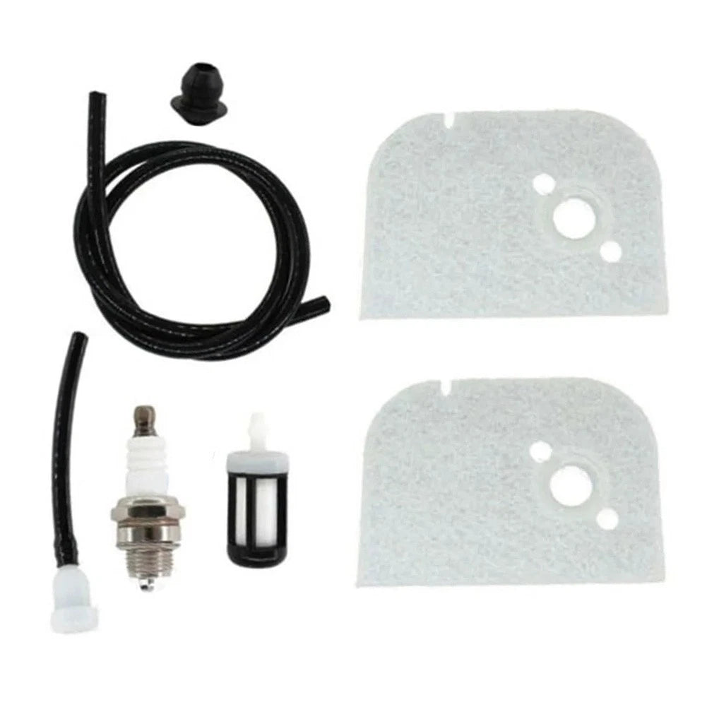 Air Filter Kit for 009 009L 010 011 012 Chainsaws (Includes 2 Filters)