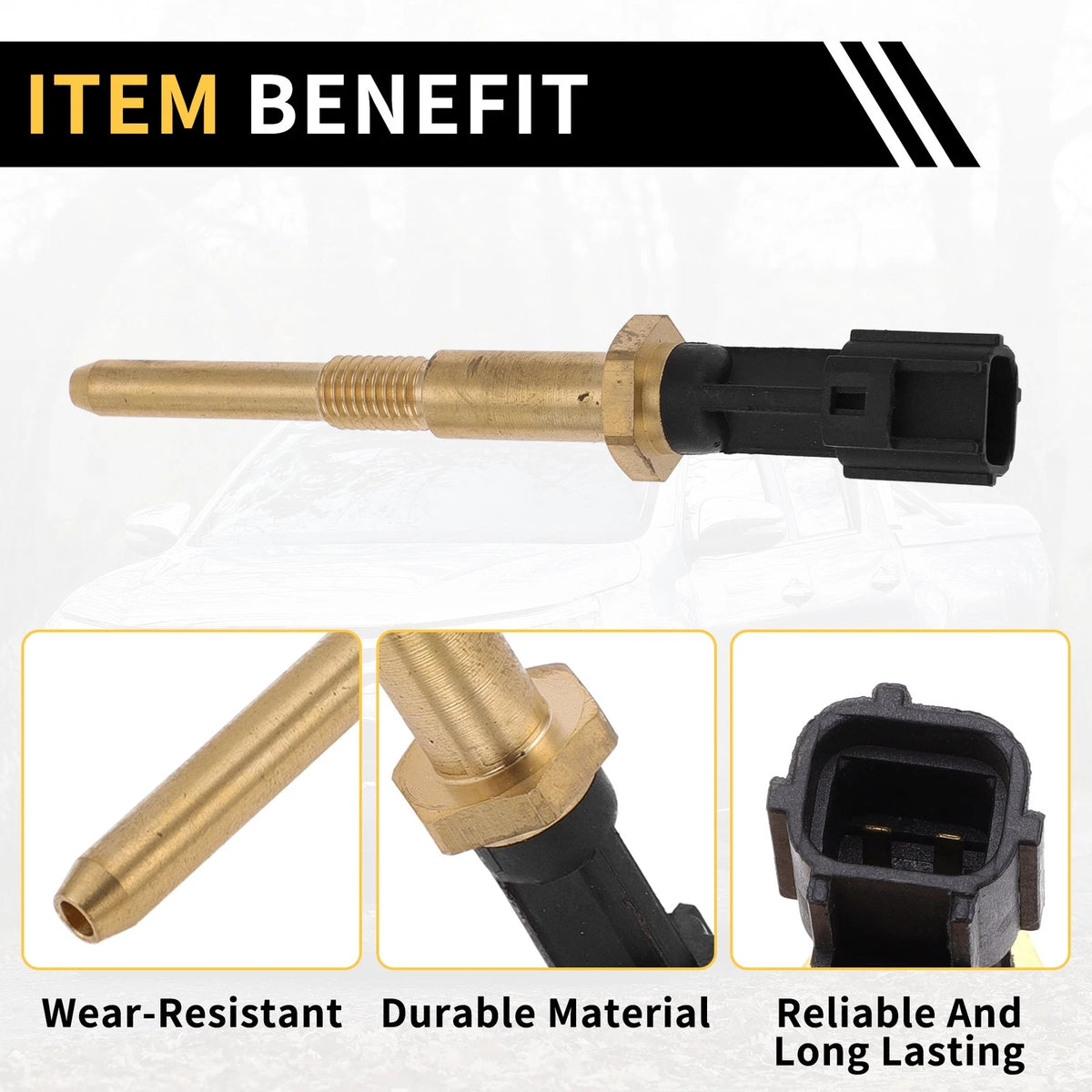 Coolant Temperature Sensor for Ford Ranger Sport XL XLT (No. 1S7Z6G004AA)