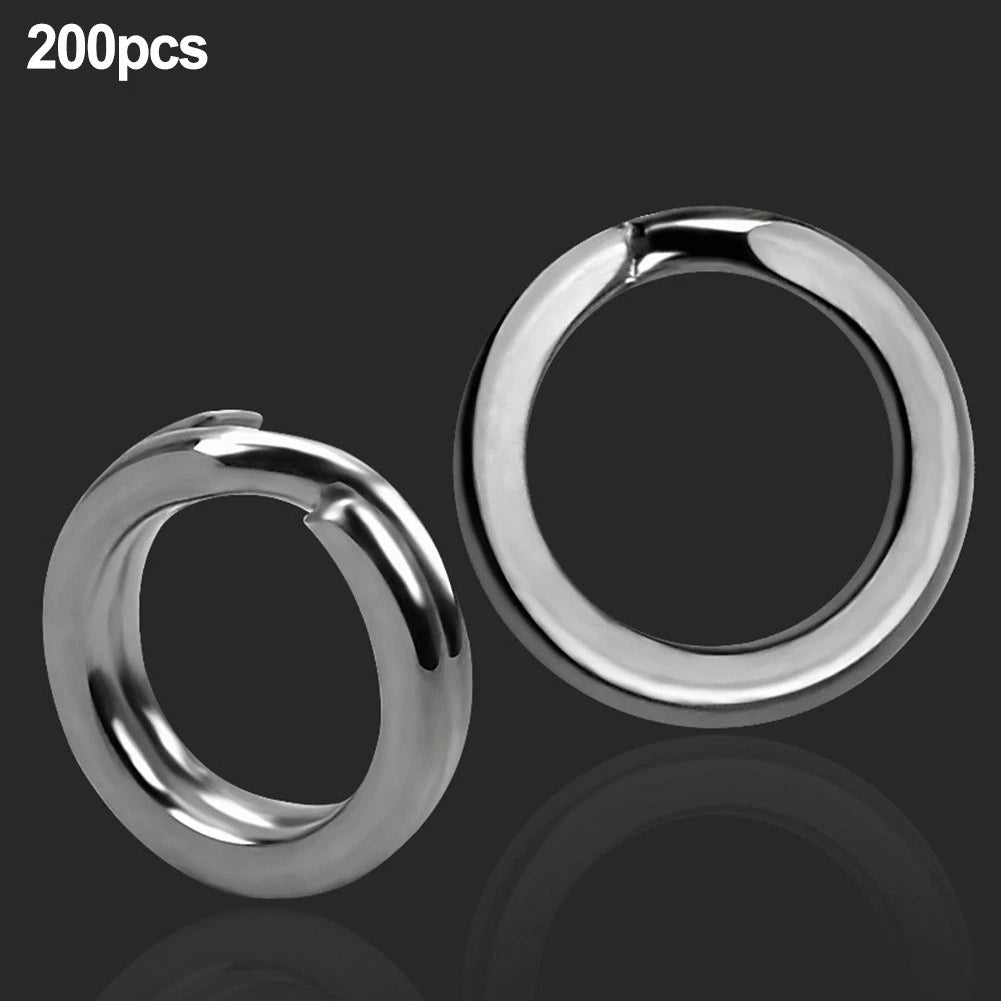 Split Ring Terminal Tackle for Crank Bait (304 Stainless Steel)