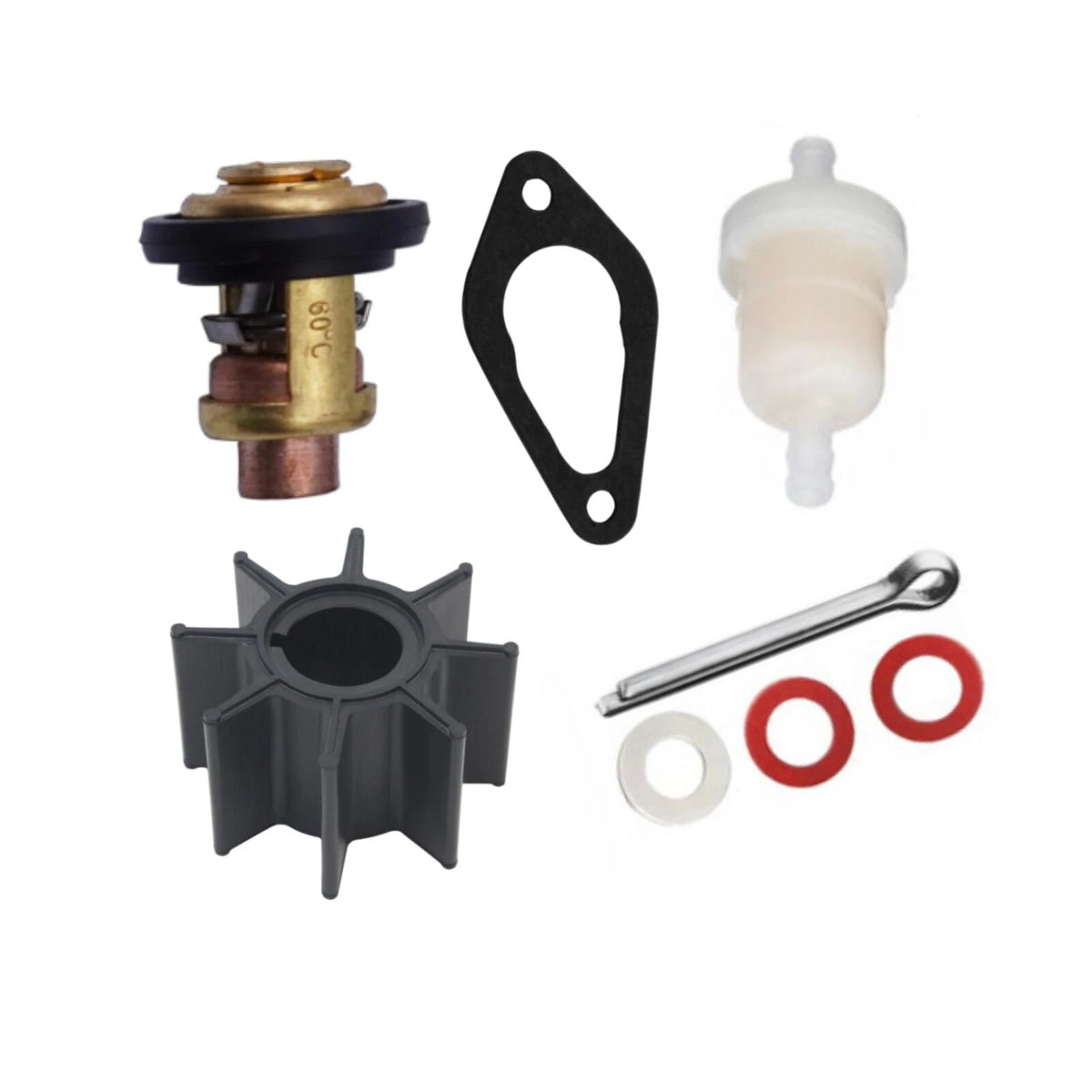 Maintenance Service Kit 8M0120867 For Mercury Mariner 8HP 9.9HP Outboard Motors