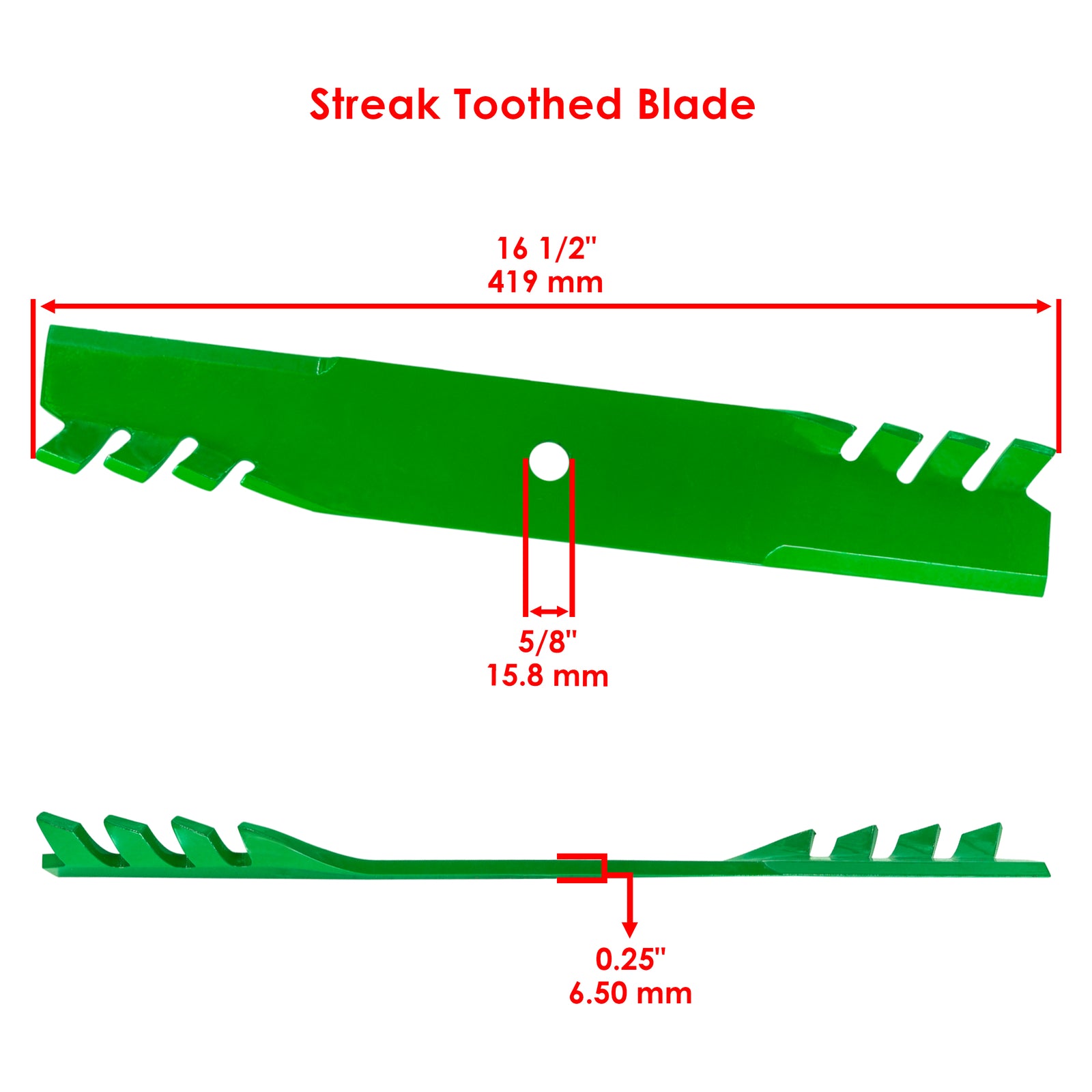 48 Inch Deck Blade with Bolt for Toro (2000–2022)