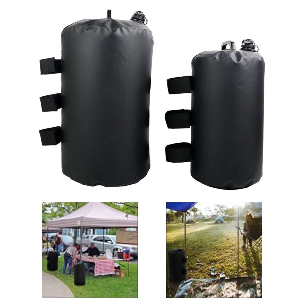 Portable Water Weights for Tents (44 lbs with Water, 55 lbs with Sand)