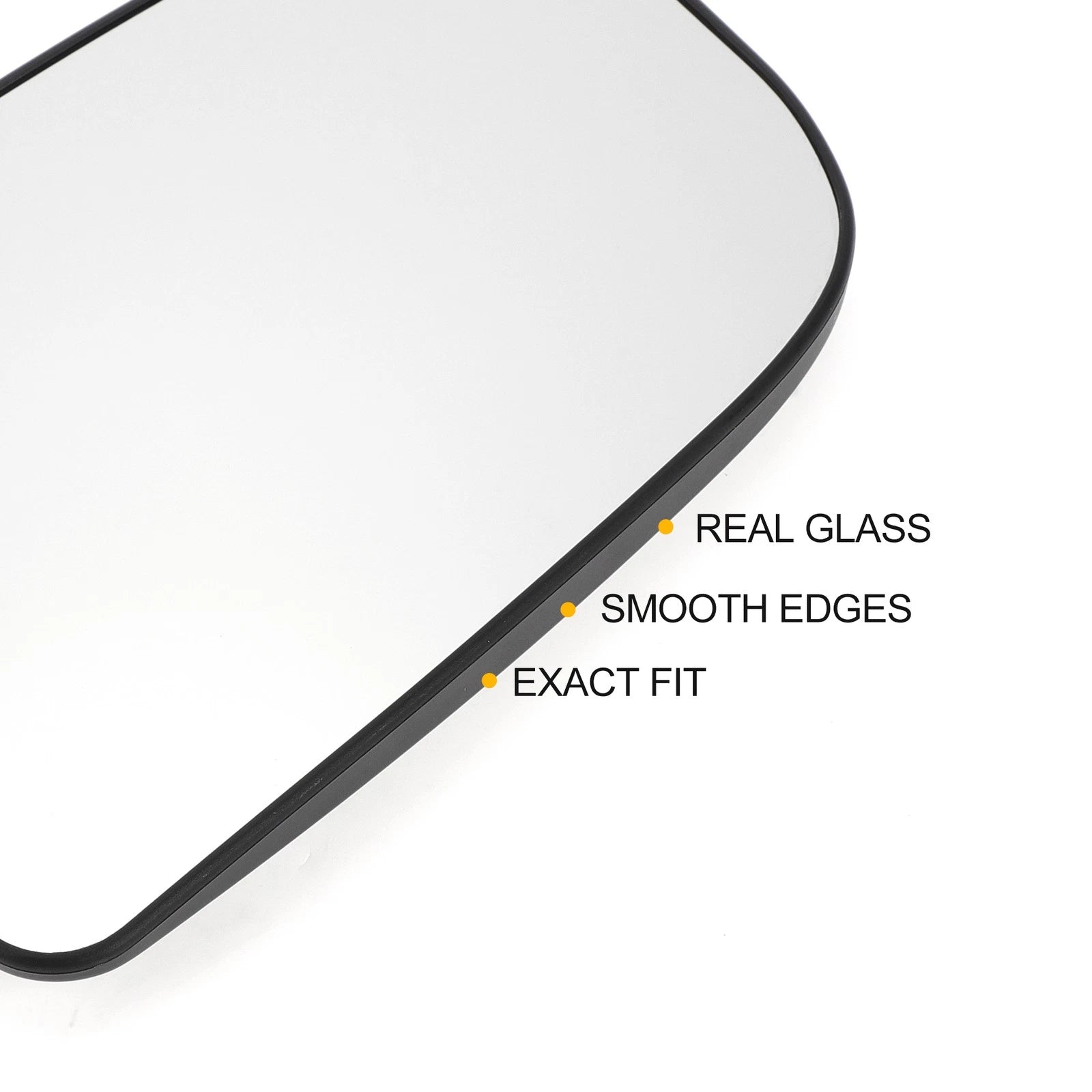 Right Upper White Mirror Glass for Mercedes Sprinter (Non-heated)