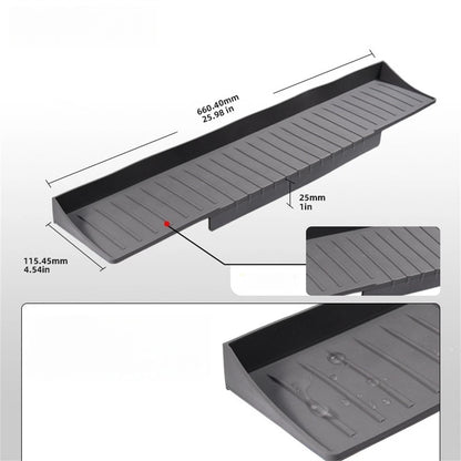 Sink Edge Splash Guard for Easy Maintenance