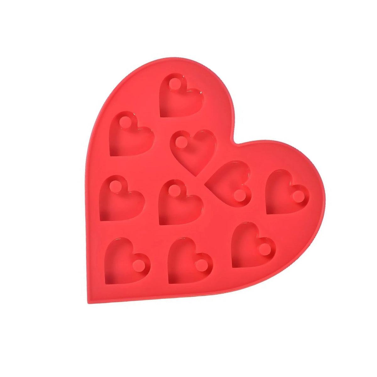Heart Shaped Silicone Mold for Earrings (Epoxy Resin)