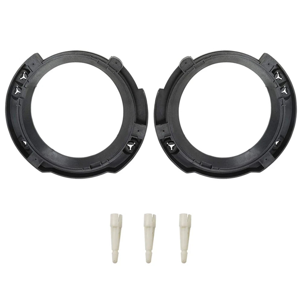 2Pcs Headlight Mount Bracket Ring Bucket Base for Jeep Wrangler JK (2007–2018)
