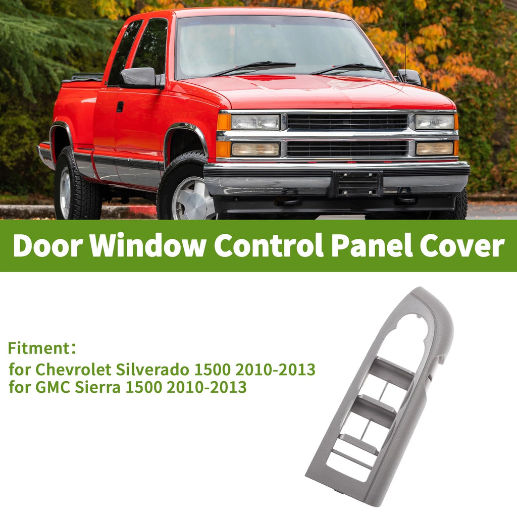 Window Switch Bezel Cover Replacement for Chevrolet Silverado 1500 (2010–2013)