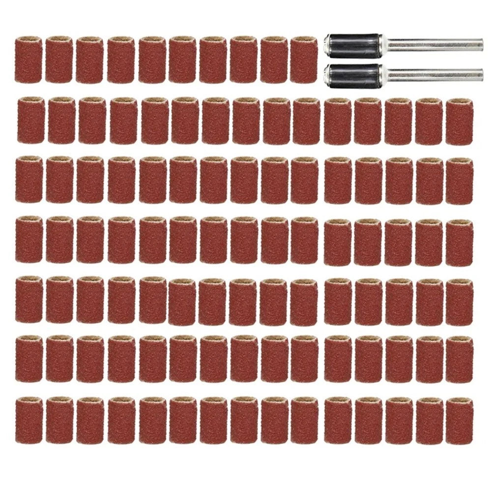 102pcs Sanding Drums Kit for Rotary Abrasive Tools