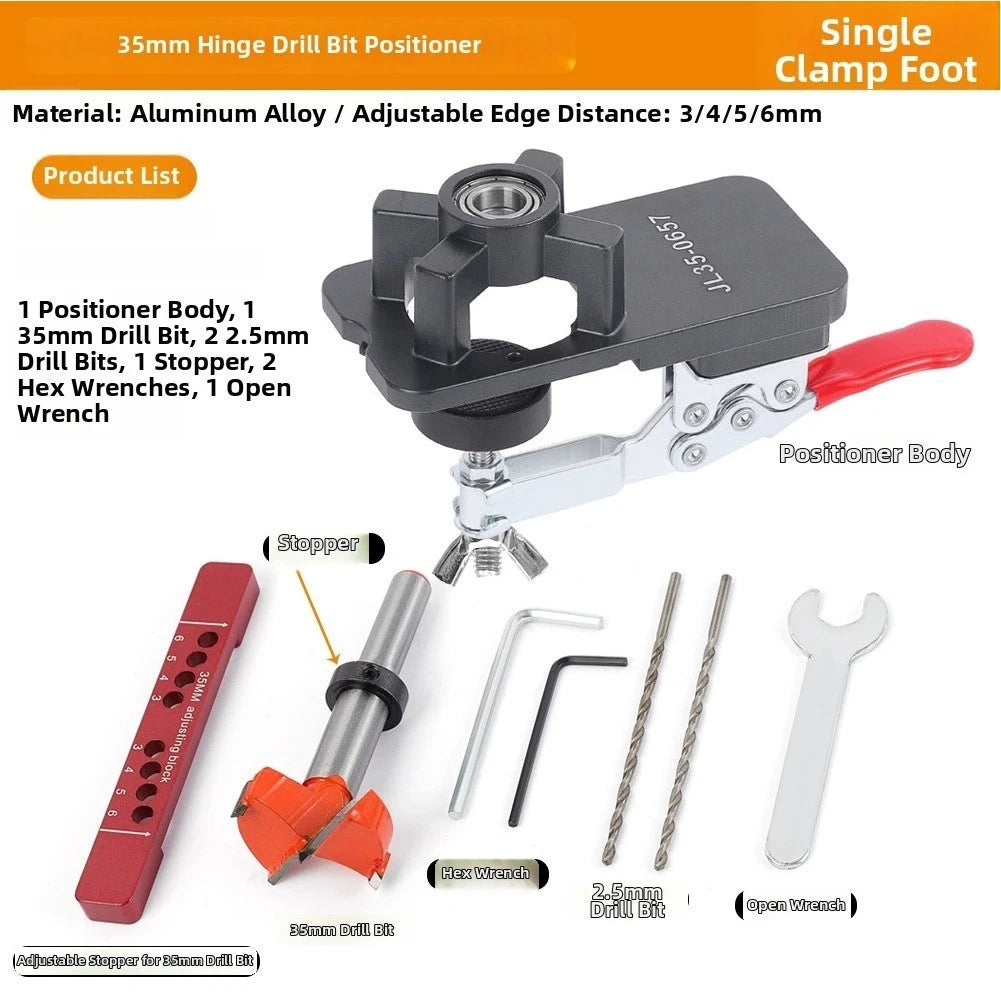 35mm Hinge Locator for Cabinet Plate Hinges
