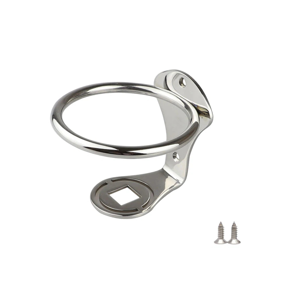 304 SS Cup Holder for Yacht RV Camper Boat (8.5 cm Height)