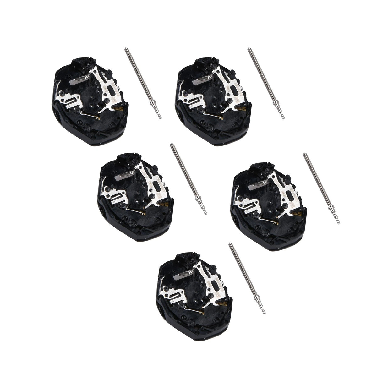 5-Pack Quartz Watch Movement Replacement for Japan Miyota PC21