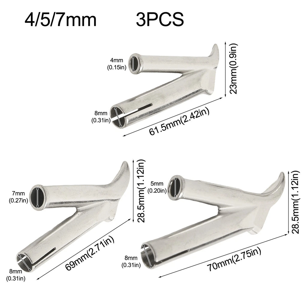 Stainless Steel Tips for Plastic Applications (Specific Models)