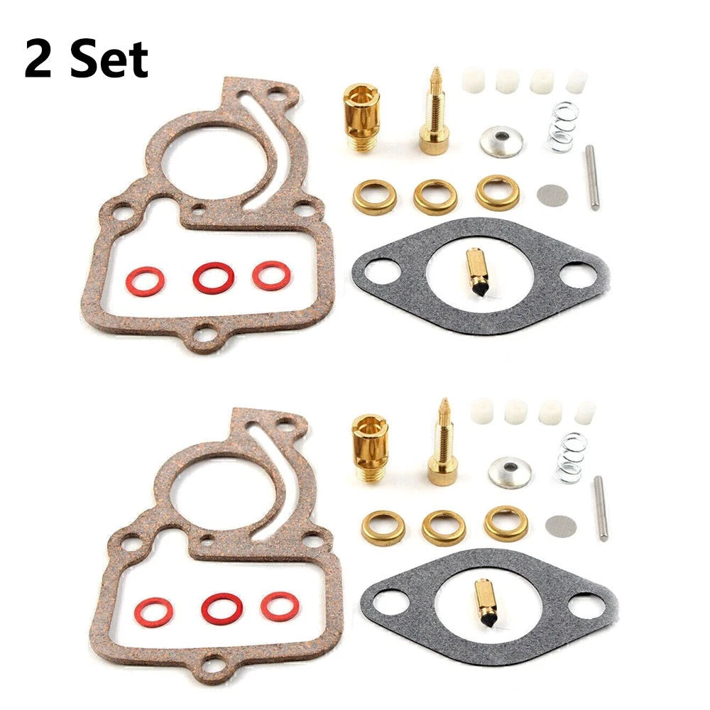 2X Carburetor Kit Repair for Farmall Cub Tractor (251234R94, 364579R91, 355712R91)