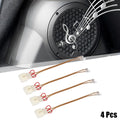 4PCS Car Speaker Connector Wire Harness Adapter for Mazda Lincoln (2006–2015)