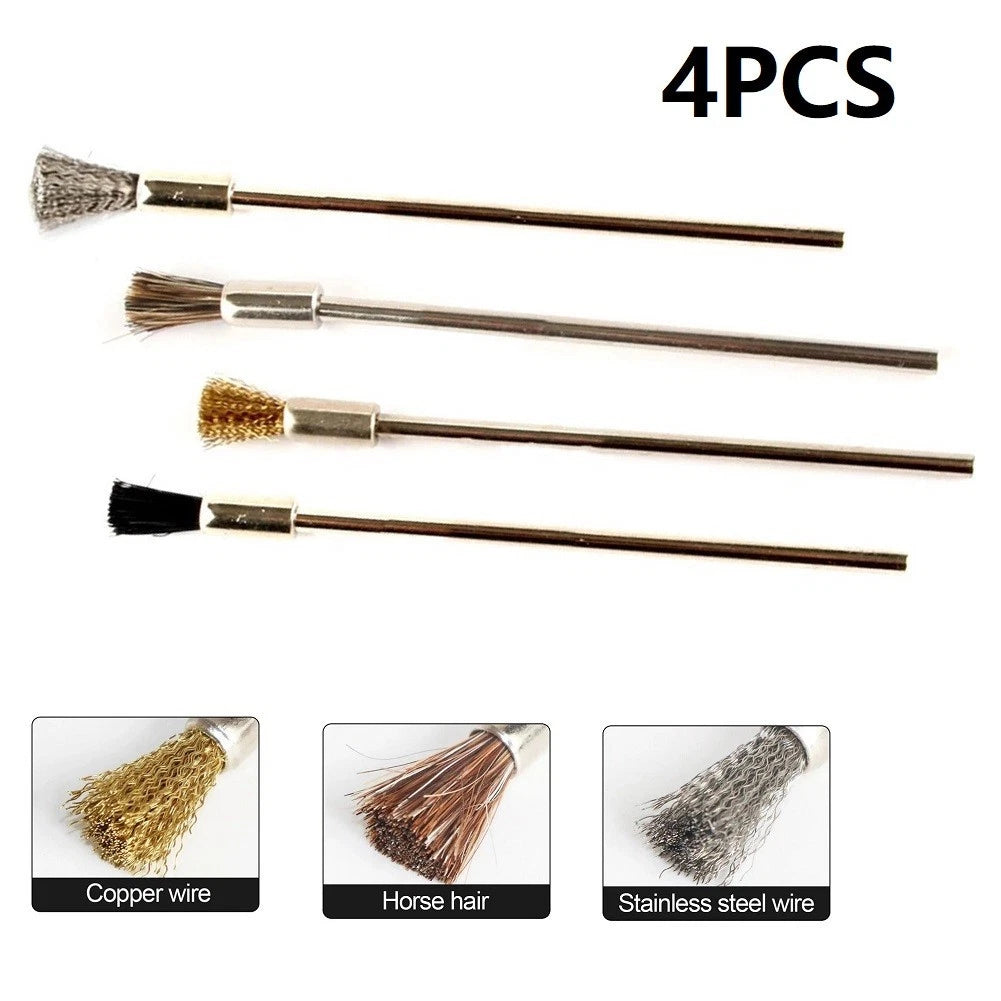 100mm Steel Wire Wheel Brush for Rotary Tool (Polishing, Rust Cleaning)