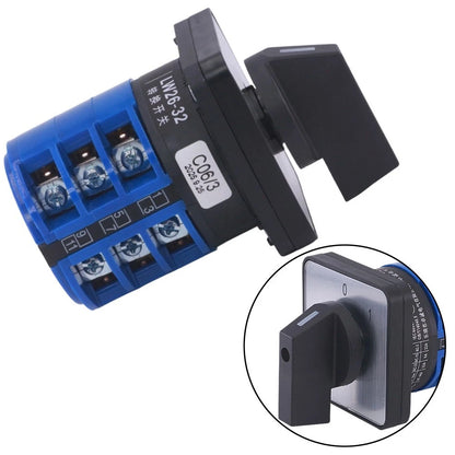 Panel Mount Rotary Cam Switch for Industrial Control Panels
