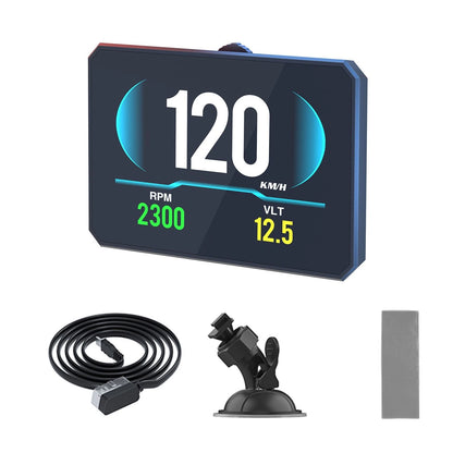 OBD2 Head Up Display Speedometer for Universal Vehicles (2010–2023)