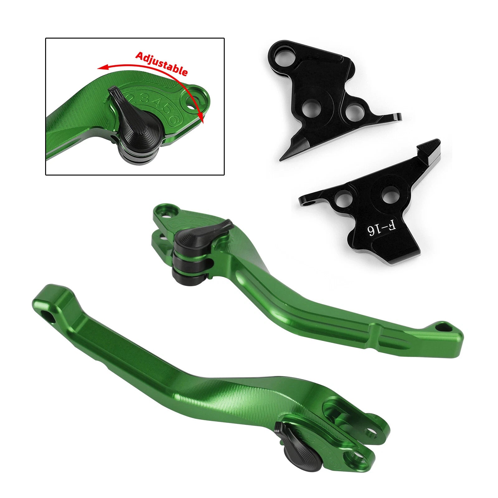CNC Short Clutch Brake Lever for Moto Guzzi Stelvio 1200, Griso T9 (2008–2017)