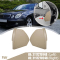 Pair Front Door Cover Trim Replacement for Mercedes Benz E-Class (2003–2009)