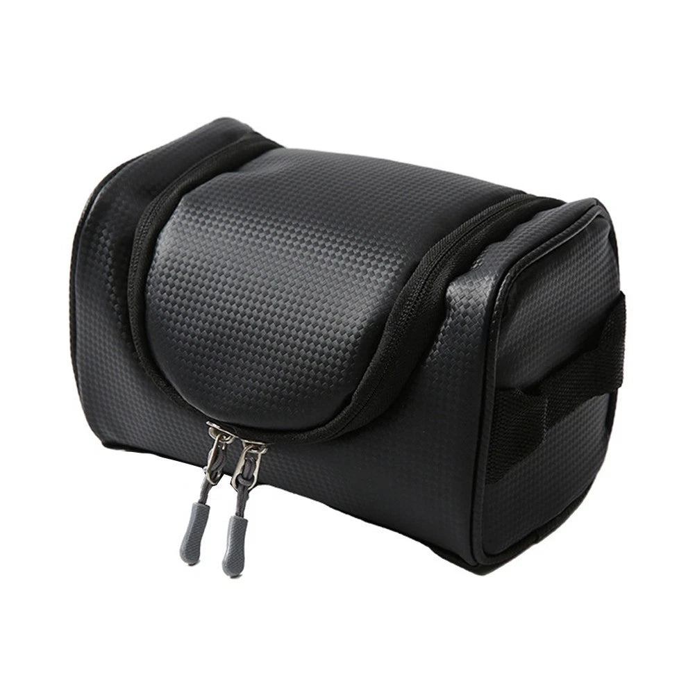 Outdoor Ski Glasses Storage Bag - Waterproof Leather, Zipper Design