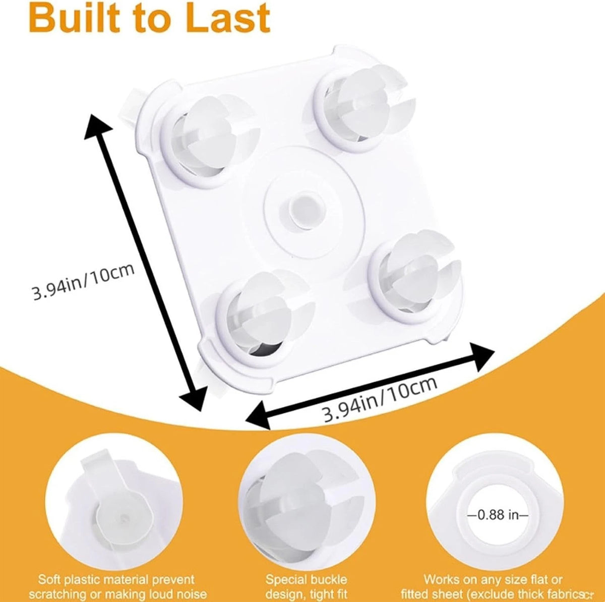 Adjustable Plastic Buckle Hanging Rack for Washer Dryer