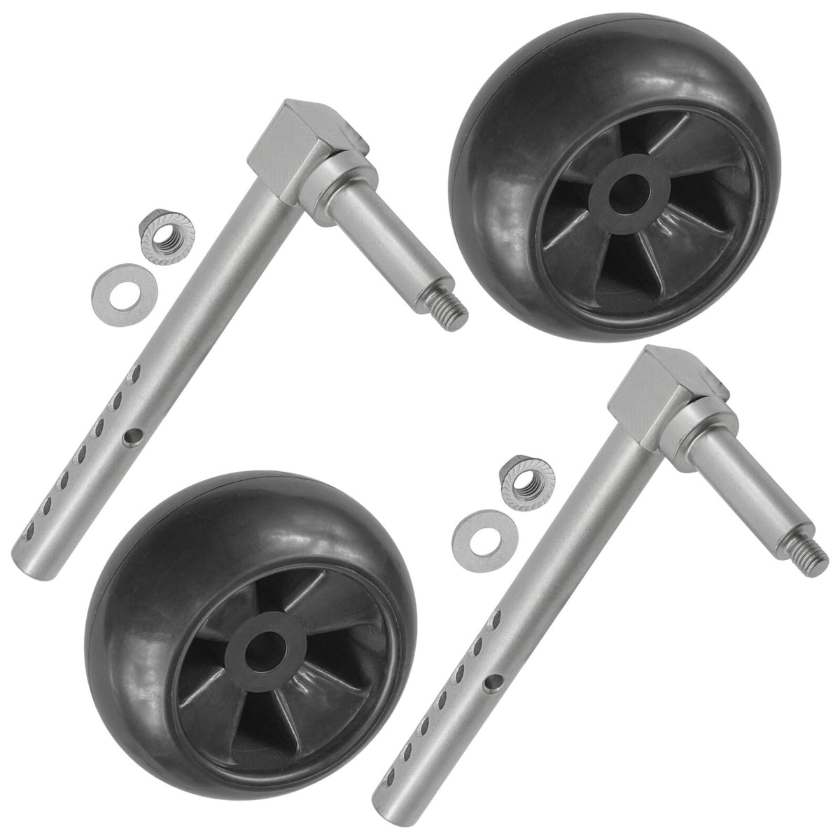 Deck Wheel with Arm Replacement for John Deere X324 X340 X360 (Front Rear)