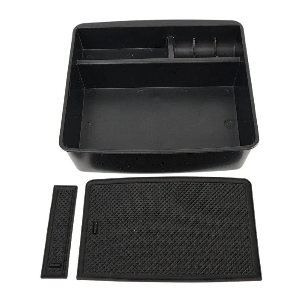 Car Storage Box Organizer for Interior (Universal Fit) 17.3x16cm Black