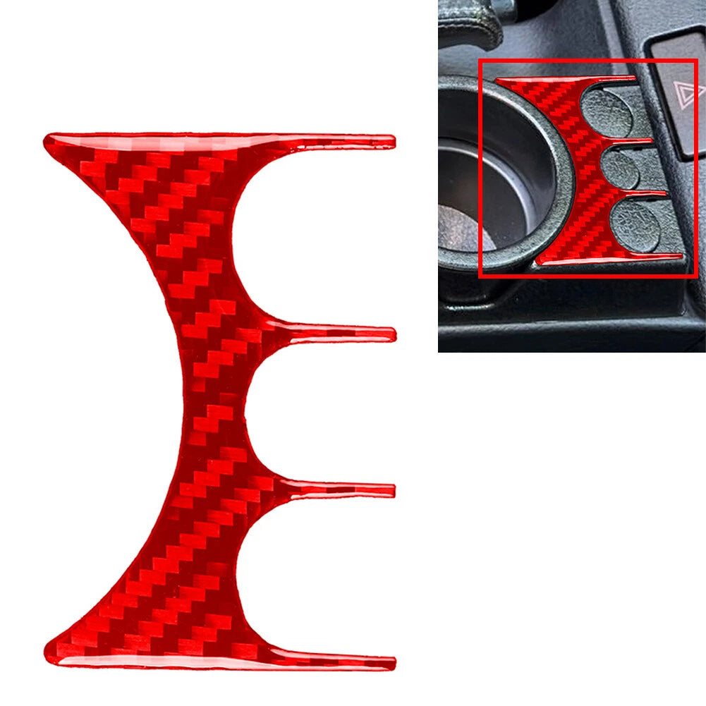 Water Cup Holder Coin Panel Cover Trim for BMW 3 Series E36 (1994–1996) Red