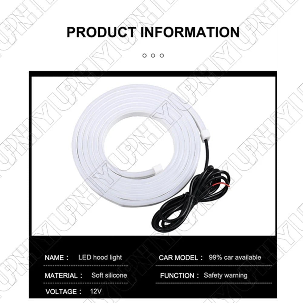 1X LED Daytime Running Light Strip for Car Hood (Universal)