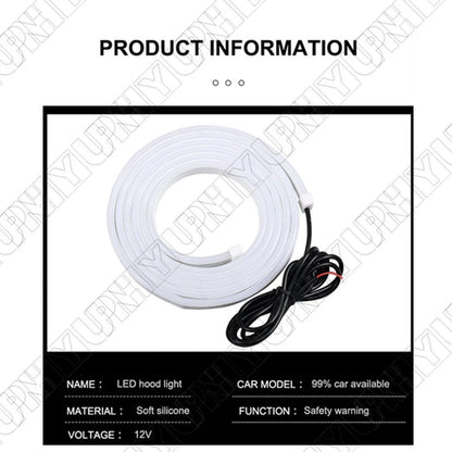 1X LED Daytime Running Light Strip for Car Hood (Universal)