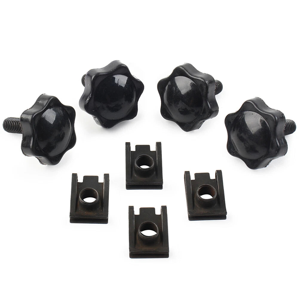 4X Saddlebag Lock Mounting Theft Deterrent Bolt Screw for Harley FLHT (2000–2023)