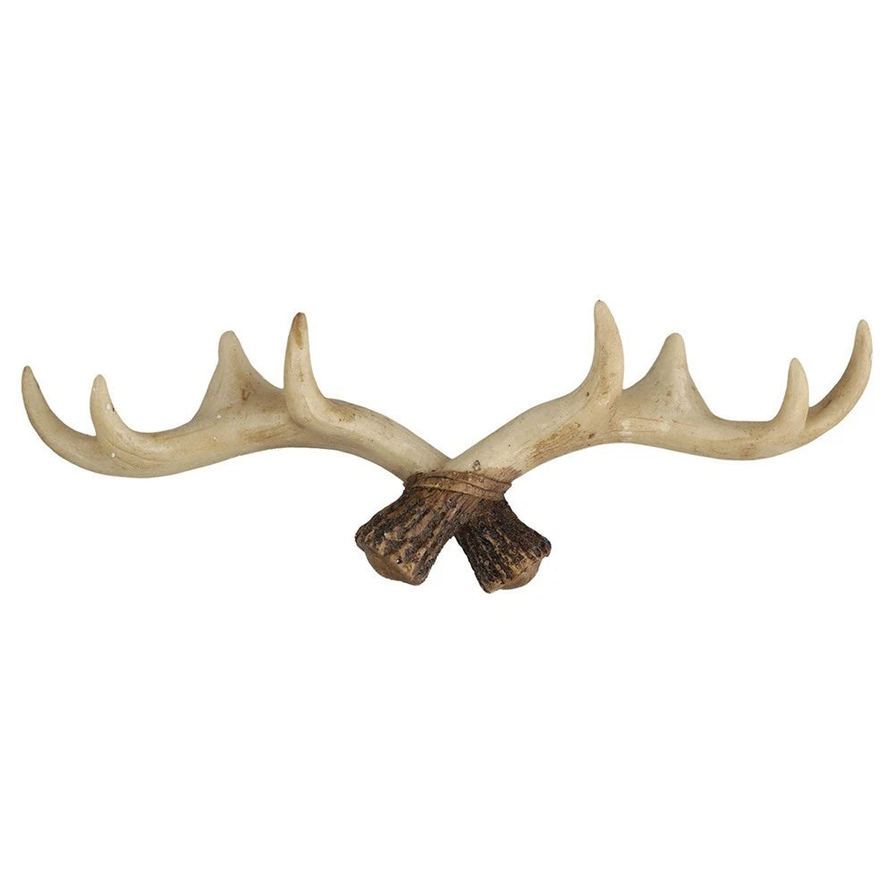 Nostalgic Nordic Deer Antler Wall Hook for Rustic Decor