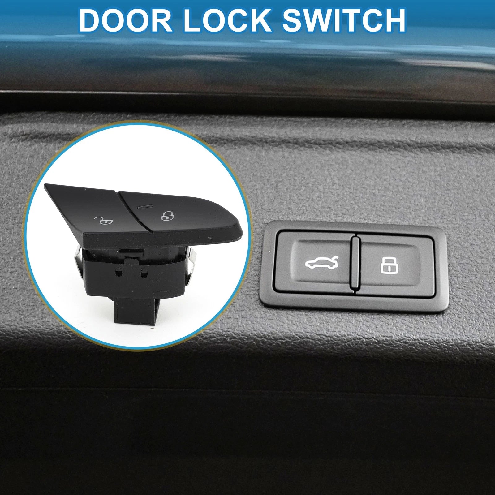 Door Lock Switch for Porsche Cayenne Panamera (2003–2023) 7PP962107EI
