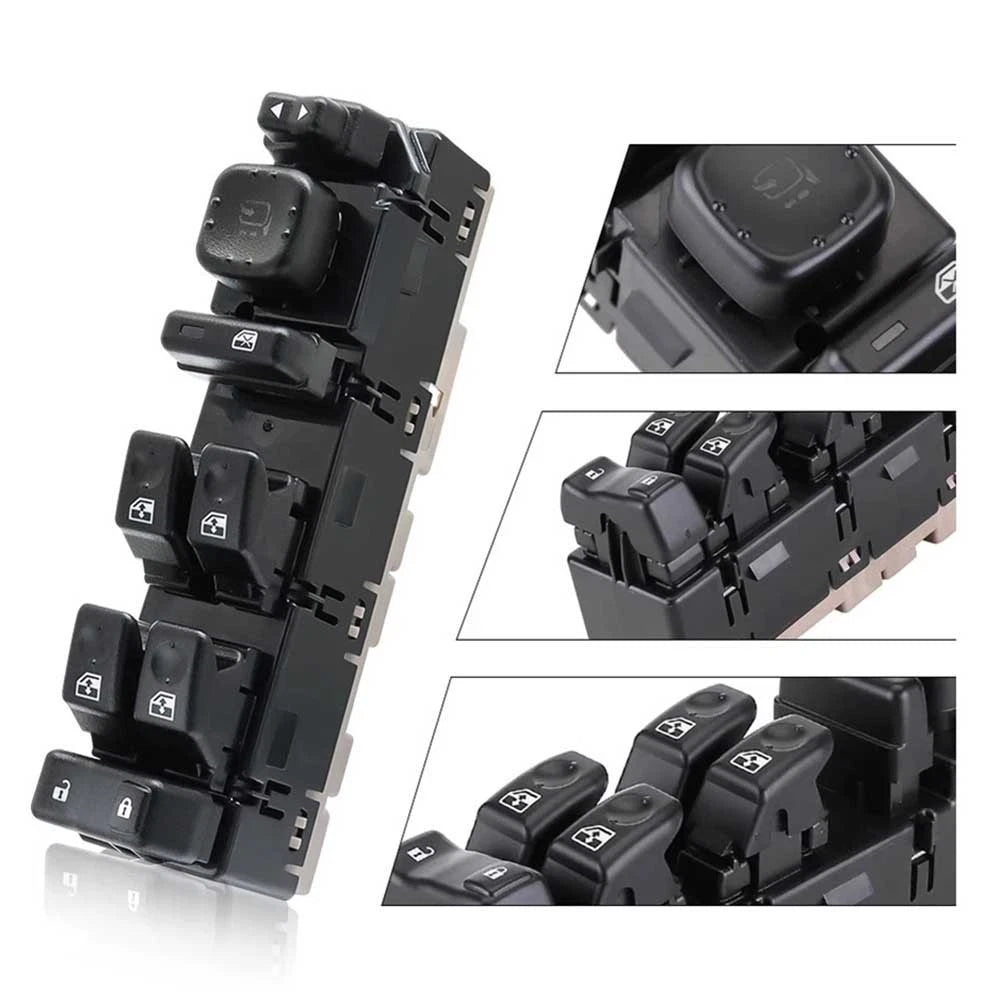 Power Window Switch for Integrated Door Lock Control (Direct Replacement)