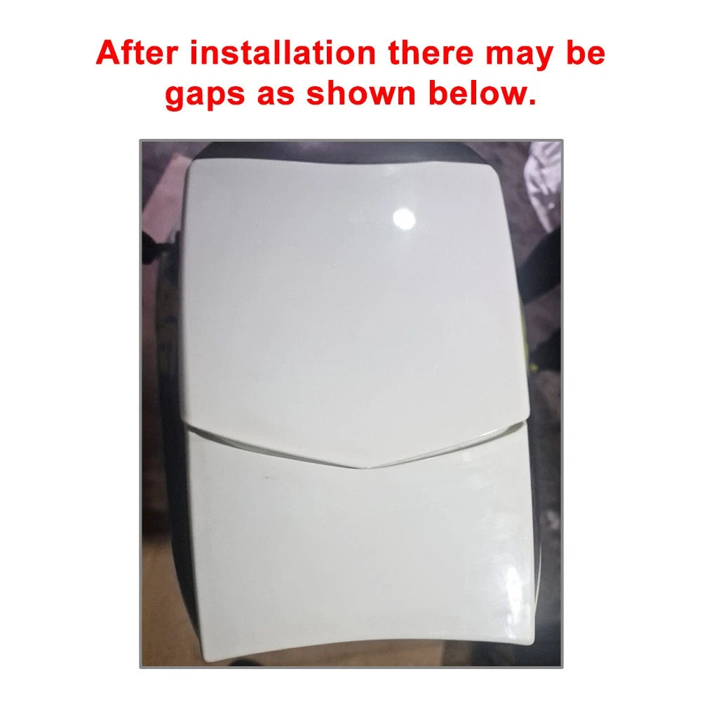 Pillion Cover for Yamaha YZF R6 (2003–2005) Silver
