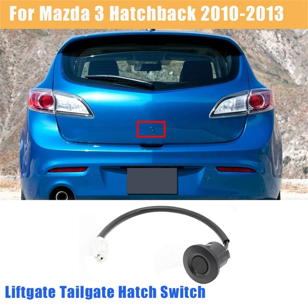 Power Tailgate Rear Door Release Switch & Cable for Mazda 3 (2010–2013) BBN9624B0C08